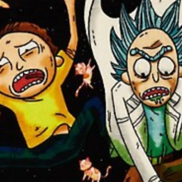 Rick & Morty Portal Gun Infinite Void Schrodinger Cat Soft 46"x60" Throw Blanket - Picture 8 of 8